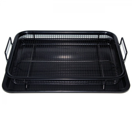  Food Appeal Frying Basket 45*30.5*3cm, Everyday Plus Series, Black Color. 