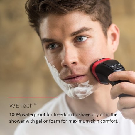 Remington R4000 Series Rotary Shaver Cordless Stainless Steel 