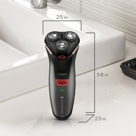 Remington R4000 Series Rotary Shaver Cordless Stainless Steel 