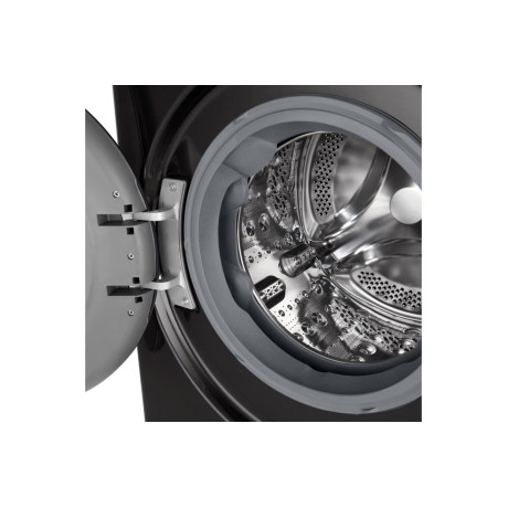  إل جي غسالة سعة 11 كغم، 14 برنامج، ماتور انفرتر دفع مباشر بالذكاء الاصطناعي، أسود. 