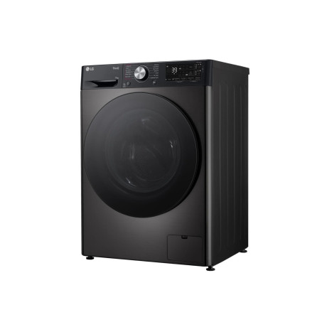  إل جي غسالة سعة 11 كغم، 14 برنامج، ماتور انفرتر دفع مباشر بالذكاء الاصطناعي، أسود. 