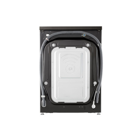  إل جي غسالة سعة 11 كغم، 14 برنامج، ماتور انفرتر دفع مباشر بالذكاء الاصطناعي، أسود. 