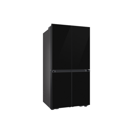  سامسونج ثلاجة أربع أبواب سعة 852 لتر، ماتور انفرتر موفر للكهرباء، أسود. 