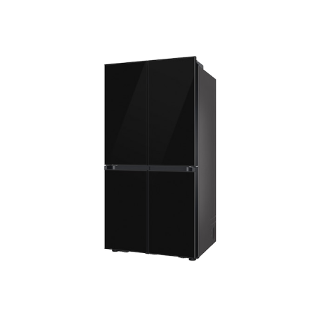  سامسونج ثلاجة أربع أبواب سعة 852 لتر، ماتور انفرتر موفر للكهرباء، أسود. 