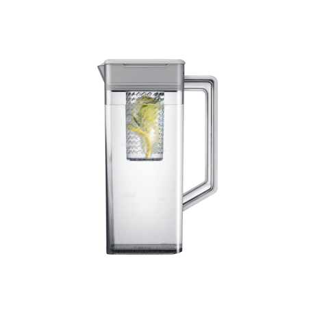  سامسونج ثلاجة أربع أبواب سعة 852 لتر، ماتور انفرتر موفر للكهرباء، أسود. 