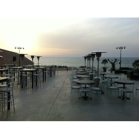  سمارتير مدفأة خارجية 44000 وحدة حرارية لون ستانلس ستيل 