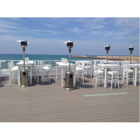  سمارتير مدفأة خارجية 44000 وحدة حرارية لون ستانلس ستيل 