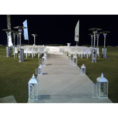  سمارتير مدفأة خارجية 44000 وحدة حرارية لون ستانلس ستيل 