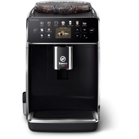  سايكو ماكينة قهوة أوتوماتيكية GranAroma، 16 مشروباً، شاشة TFT، أسود 