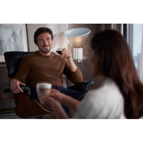  سايكو ماكينة قهوة أوتوماتيكية GranAroma، 16 مشروباً، شاشة TFT، أسود 