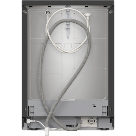  سيمنز جلاية 6 برامج، سعة 14 طقم، ماتور انفرتر عديم الاحتكاك موفر للكهرباء، 3 رفوف، ستانلس أسود. 