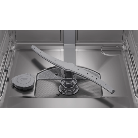  سيمنز جلاية 6 برامج، سعة 14 طقم، ماتور انفرتر عديم الاحتكاك موفر للكهرباء، 3 رفوف، ستانلس أسود. 