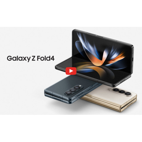 Samsung Mobile Device Smart Galaxy Z Fold 4, Memory 256GB/12GB, Beige Color. 