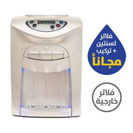  سانيو أكوا فريش كولر ماء، 675 واط، كريمي. 