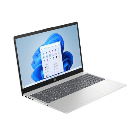  اتش بي لابتوب Core i5 ذاكرة 8GB سعة 512GB شاشة 15.6 إنش Windows 11، فضي 