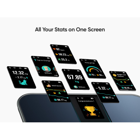  يوفي ميزان وزن ذكي P3 لون أسود 