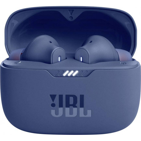  JBL Earbuds Bluetooth, 40 Hours Battery Life, Water Resistant & Sweatproof Noise Cancelling, Blue Color. 