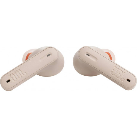  JBL Earbuds Bluetooth, 40 Hours Battery Life, Water Resistant & Sweatproof Noise Cancelling, Beige Color. 