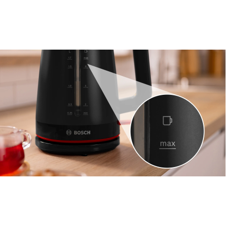  بوش غلاية MyMoment بقدرة 2400 واط لون أسود مطفي 