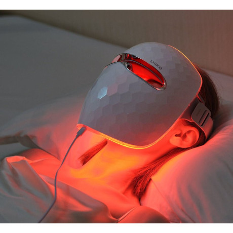  يولايك قناع وجه LED موديل UM10 مزود بـ 272 مصباح LED، أبيض 