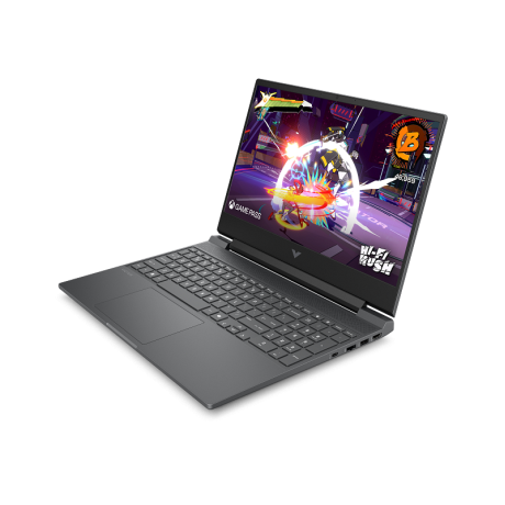  إتش بي لابتوب ألعاب فكتوس Core i7، رام 16 جيجابايت، سعة 1 تيرابايت SSD، كرت RTX 8 جيجابايت، شاشة 15.6 بوصة 144 هرتز، ميكا فضي. 