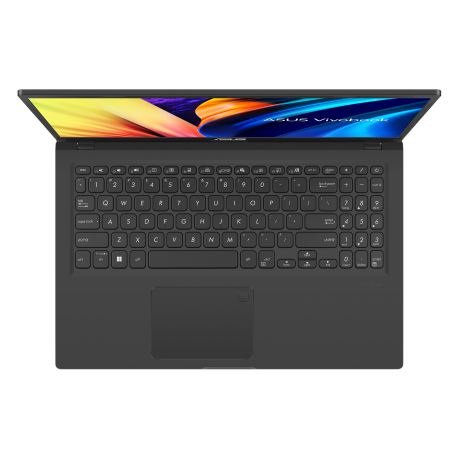  أسوس لابتوب حجم 15.6 بوصة، معالج انتل كور i5، ذاكرة 8 / 512 جيجابايت SSD، كرت الشاشة (VRAM)  2جيجا، نظام تشغيل ويندوز 11 لون أسود. 