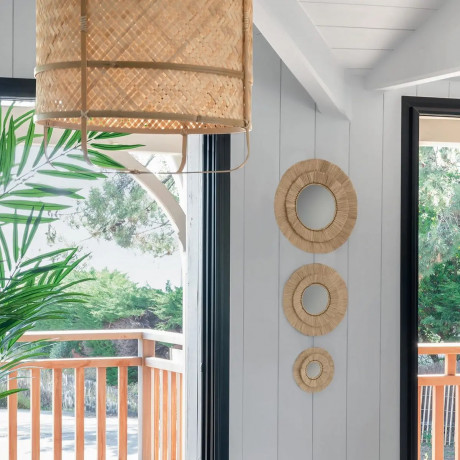  Atmosphera Mirror Set 3Pcs, BurlyWood Color. 
