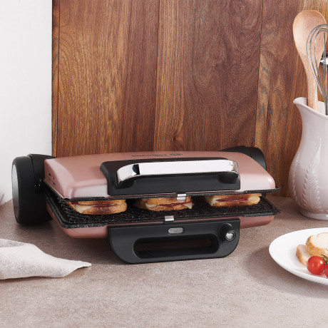  Korkmaz Toaster Press 1800W, Multi-Purpose Cooking, RoseGold Color. 
