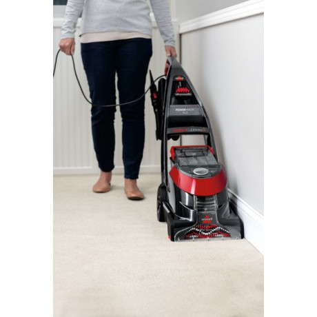 Bissell Vacuum Cleaner Upright Deep Carpet 800W Black and Red- 2009K 
