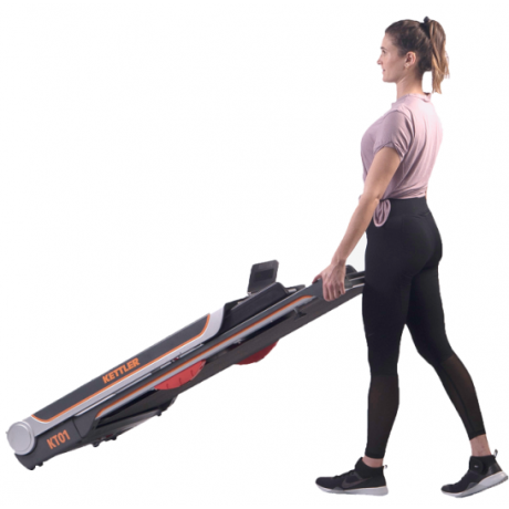  Kettler Treadmill Foldable Black Color. 