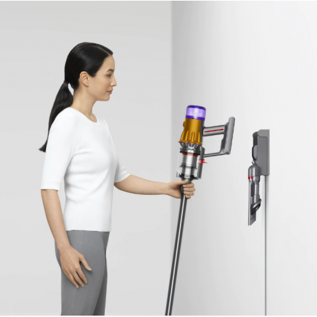  Dyson Cordless Vacuum Cleaner Stick V12 Slim Total Clean, for Suction Power 150AW, Black Color. 