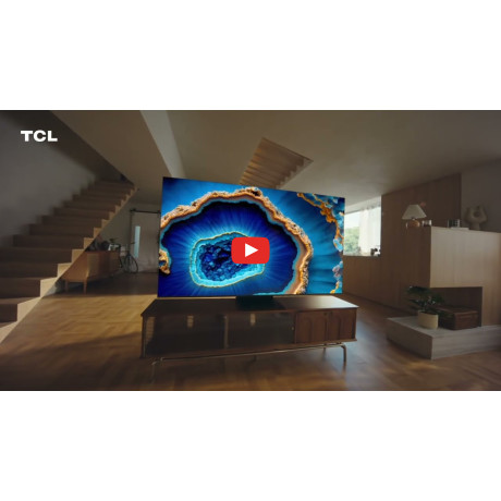  تي سي إل تلفزيون QLED فئة C7 حجم 65 بوصة 4K UHD ذكي بنظام تشغيل جوجل تي في. 