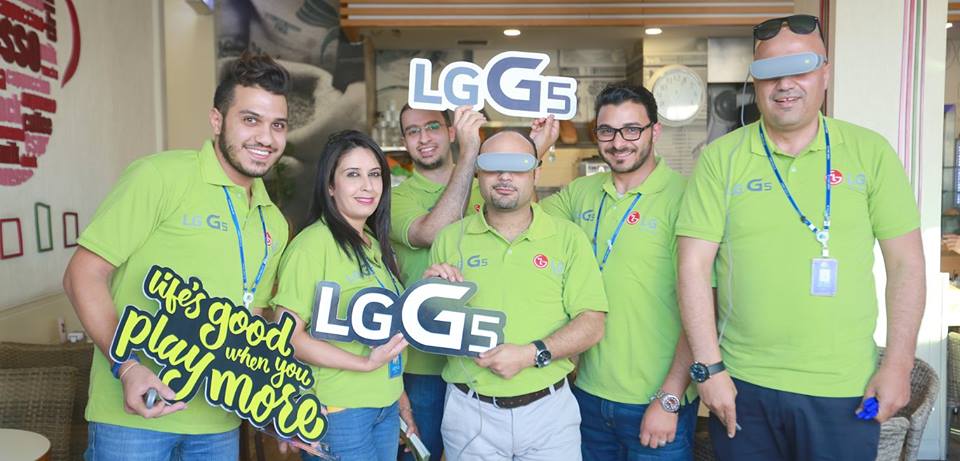 سبيتاني تبدأ مجموعة من الفعاليات الترويجية لجهاز LGG5 في محافظة رام الله